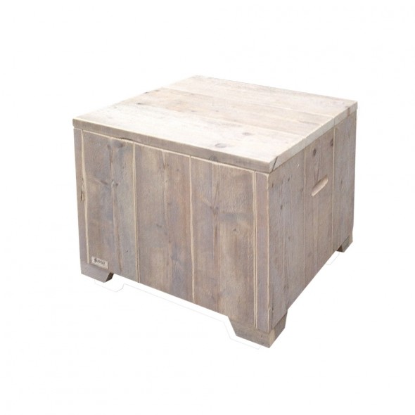 Steigerhouten Salontafel Bente , gebruikt hout en onbehandeld 