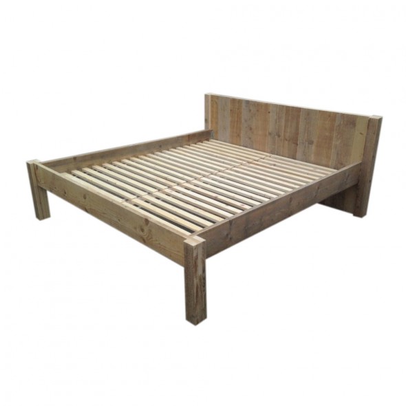steigerhouten bed wilianne 1