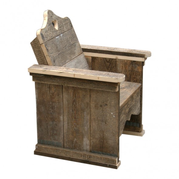 Steigerhout Stoel Toen 1 
