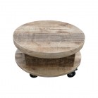 Steigerhouten Salontafel Bianca 2, oud steigerhout met blanke lak behandeling