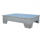 Steigerhouten buiten-salontafel Gerrit 2 - nieuw steigerhout en onbehandeld 