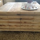steigerhout salontafel kops, oud hout en onbehandeld
