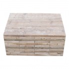 steigerhout salontafel kops,oud hout en witte beits behandeling