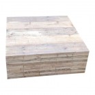 steigerhout salontafel kops,oud hout en witte beits behandeling